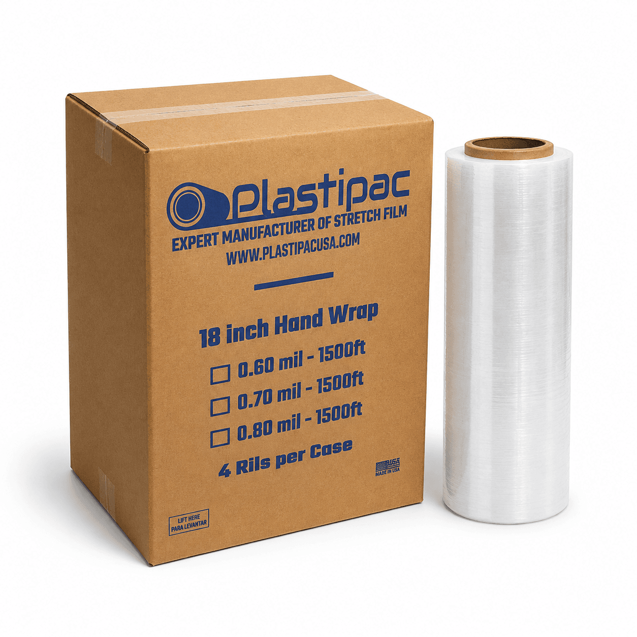 STRETCH FILM 15" X 60 GA X 1000FT Packaging Box